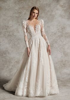 Justin Alexander Signature Yarina Ball Gown Wedding Dress