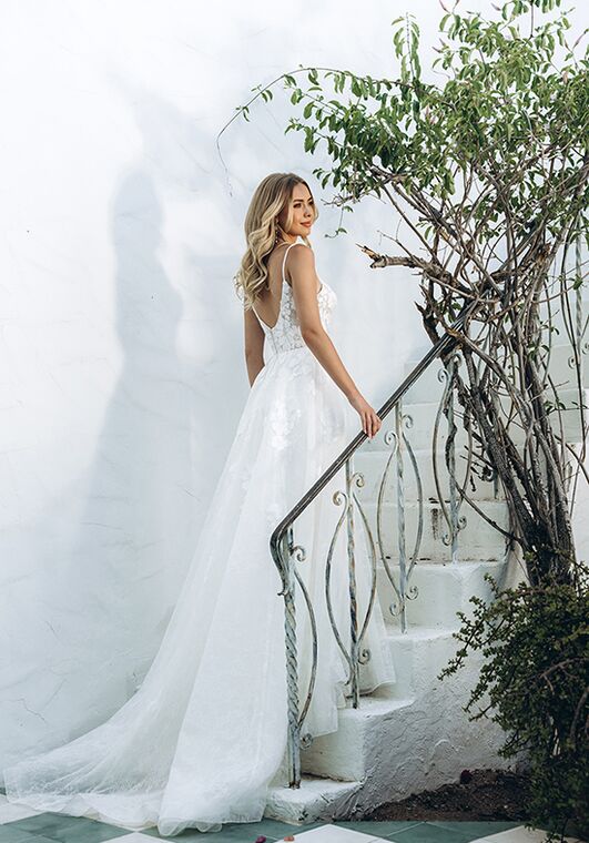 Stella York 8041 A-Line Wedding Dress - 4