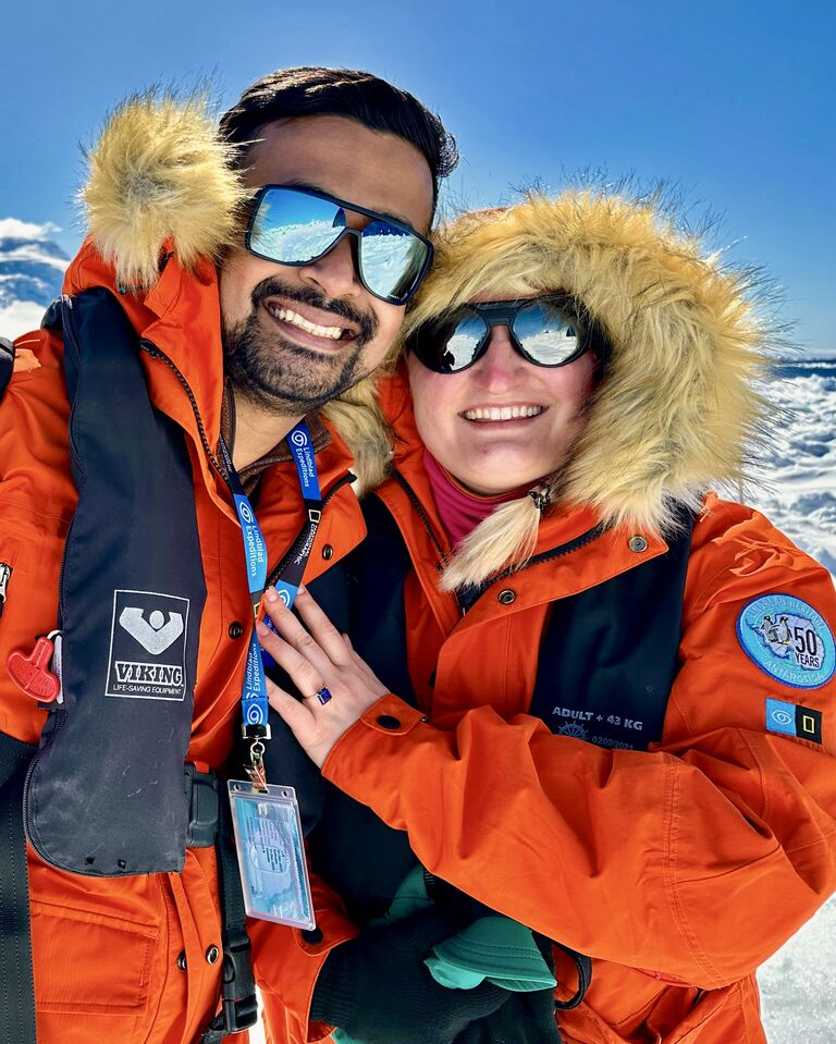 Sarah & Aakash Home Page Banner