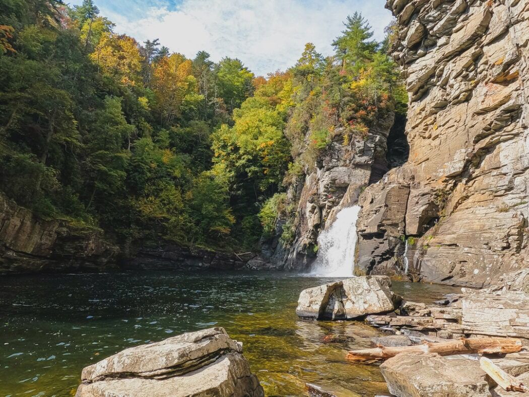 Picture of Hiking - Linville Falls Waterfall