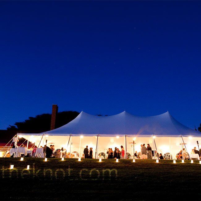 Tented Reception Area