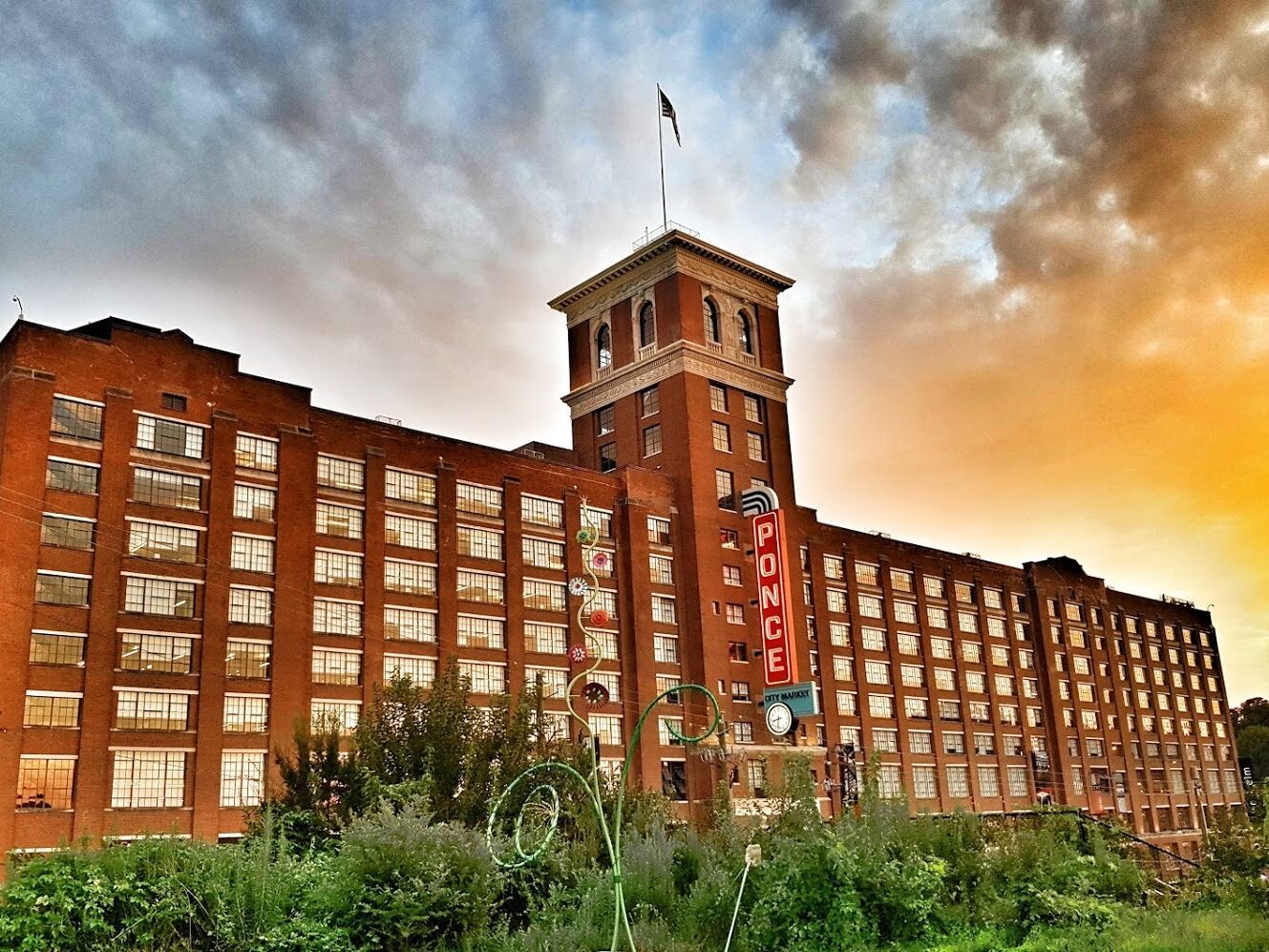 Picture of Ponce City Market and the Beltline