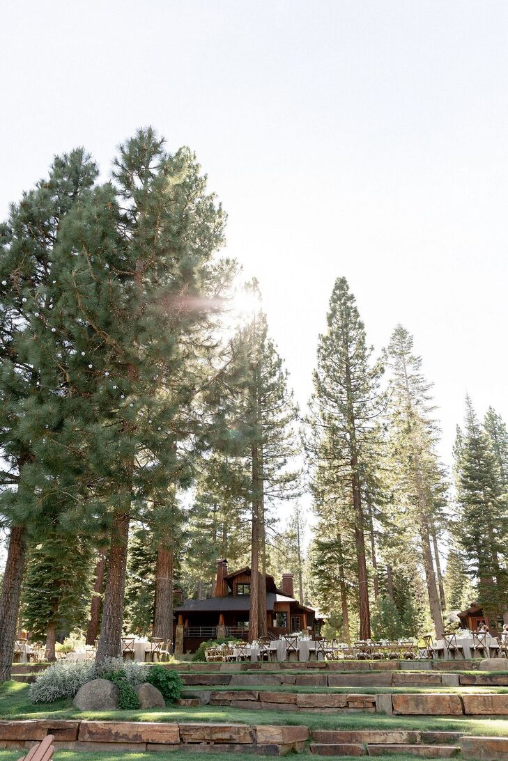 Tree-Filled Wedding Space at Martis Camp in Truckee, California