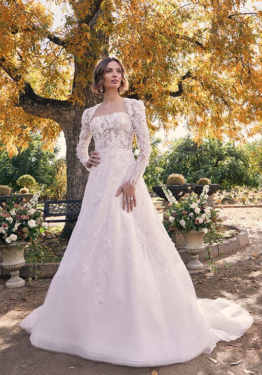 Casablanca Bridal Style 2534 Jude A-Line Wedding Dress - 3