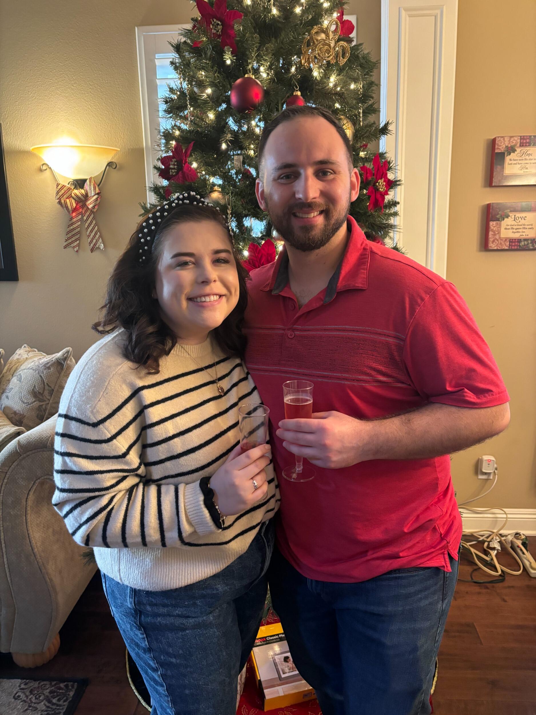 Our first Christmas together! Matea came to California and got to meet most of Mason's extended family. It was great to spend the holidays together.