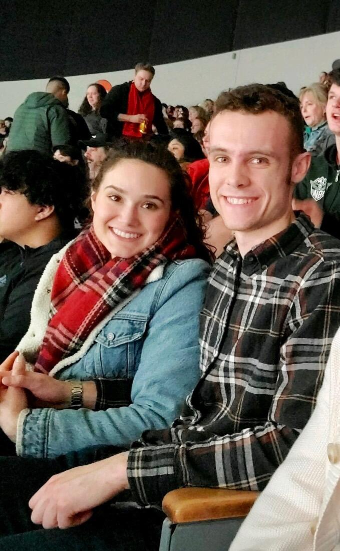 770 DAYS TOGETHER ~ New Year's Eve Winterhawks Hockey game with the Kaminski's