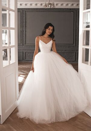 Olivia Bottega Shimmering Soft Tulle Wedding Dress Kerry A-Line Wedding Dress