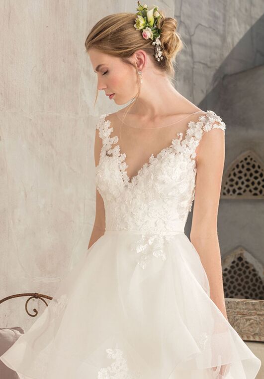 Casablanca Bridal Style 2302 Luna A-Line Wedding Dress - 3