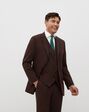 Suit Shop Men's Brown Suit Tuxedo - thumbnail - 4
