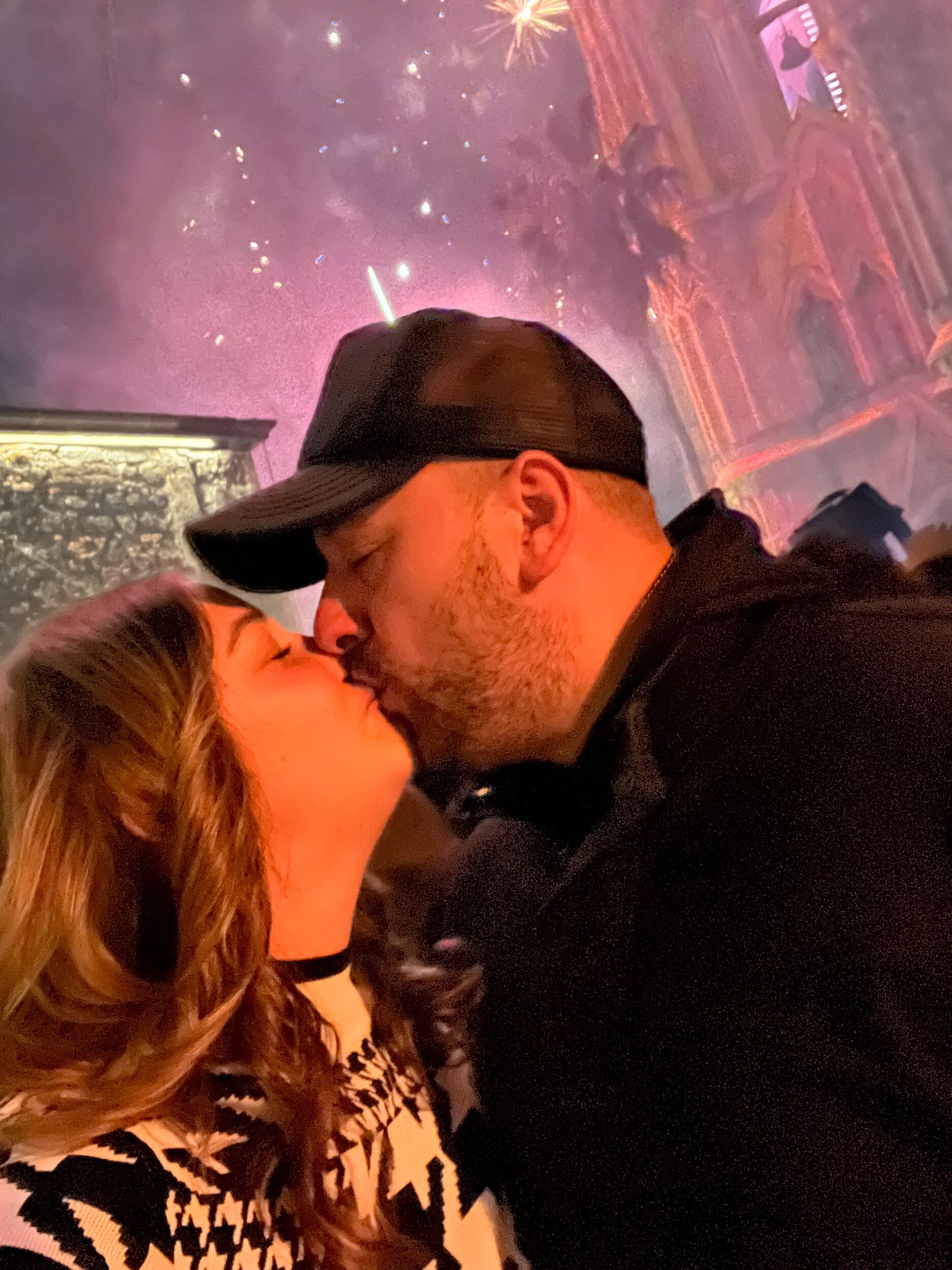 Shared a New Years kiss under the fireworks in San Miguel, Mexico.