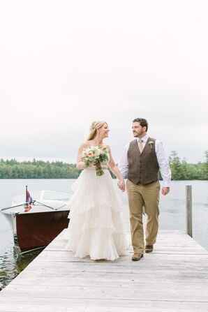 Brown Groom's Vest