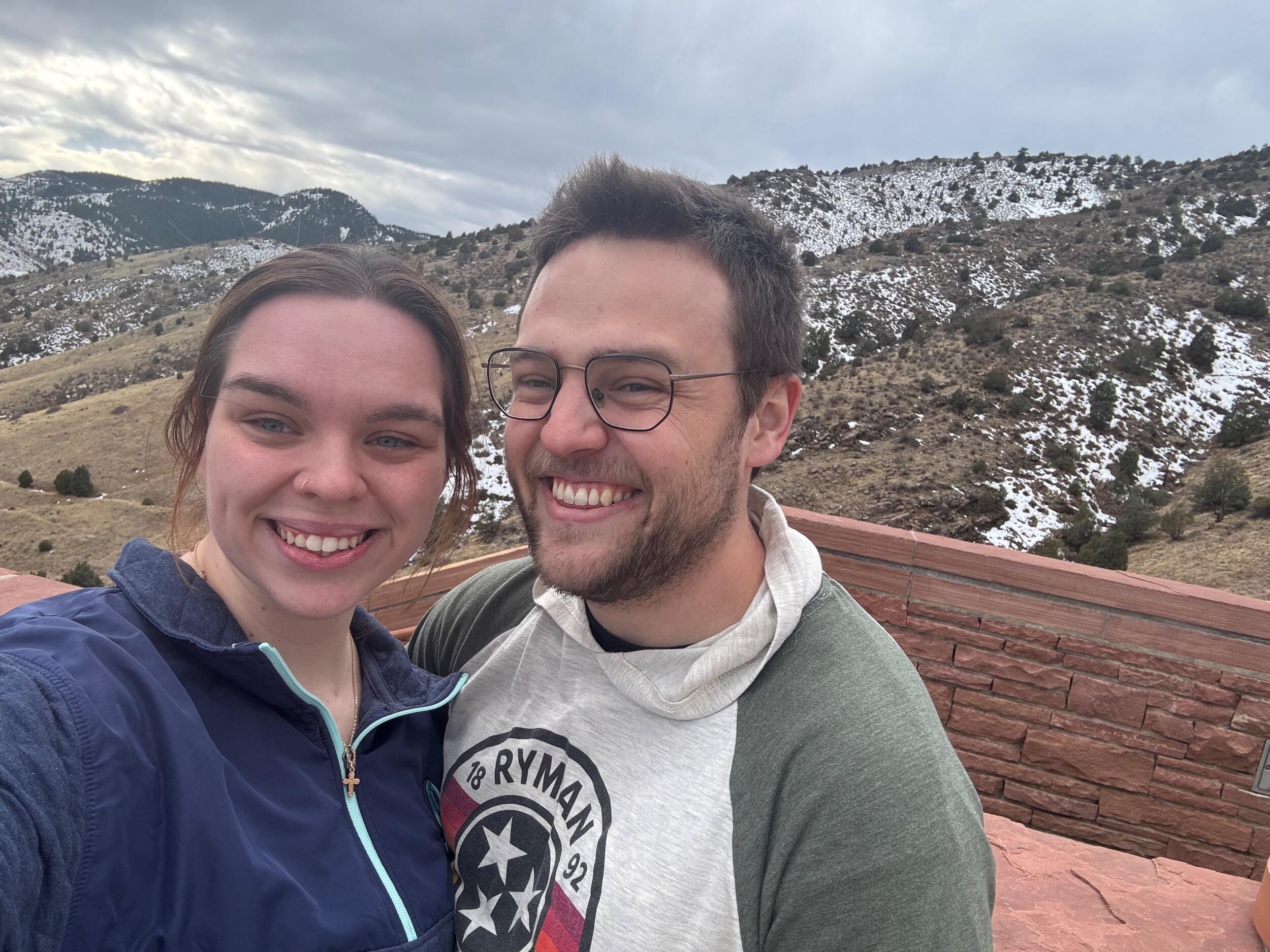 Meghan got to vist CO for the first time and saw all of Bryce's hometown. Met most of Rich's side of the family.