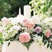 Lush Floral Unity Candle Display