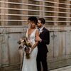 Dried Flowers Filled This Vegan Wedding at Valentine in Downtown Los Angeles, California