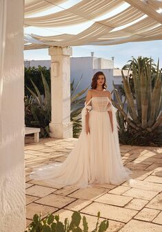 Lillian West 66400 A-Line Wedding Dress