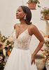 Beloved by Casablanca Bridal BL337-1 Emerald A-Line Wedding Dress - thumbnail - 3