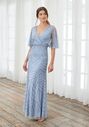 Adrianna Papell Platinum 40322 V-Neck Bridesmaid Dress - thumbnail - 2