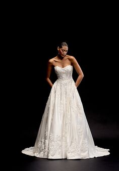 Justin Alexander Signature Samira A-Line Wedding Dress