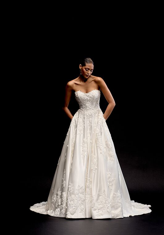 Justin Alexander Signature Samira A-Line Wedding Dress - 4