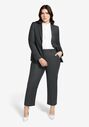 Generation Tux Women's Charcoal Suit Pantsuits and Separates Wedding Dress - thumbnail - 6
