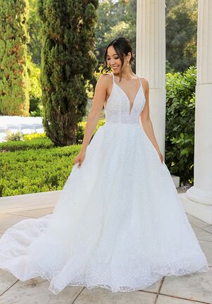 Essense of Australia D3858 A-Line Wedding Dress