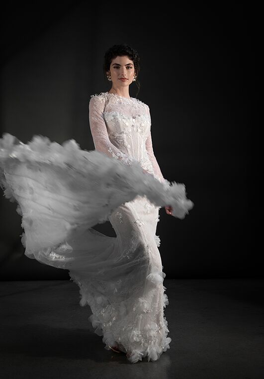 Martina Liana 1866 Fit-and-Flare Wedding Dress - 3