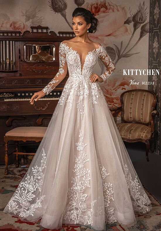 KITTYCHEN VENA, H2233 A-Line Wedding Dress - 1