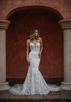 Abella Claudia Fit-and-Flare Wedding Dress