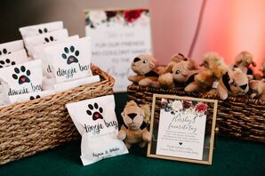 Wedding Favors Honoring Couple's Late Dog