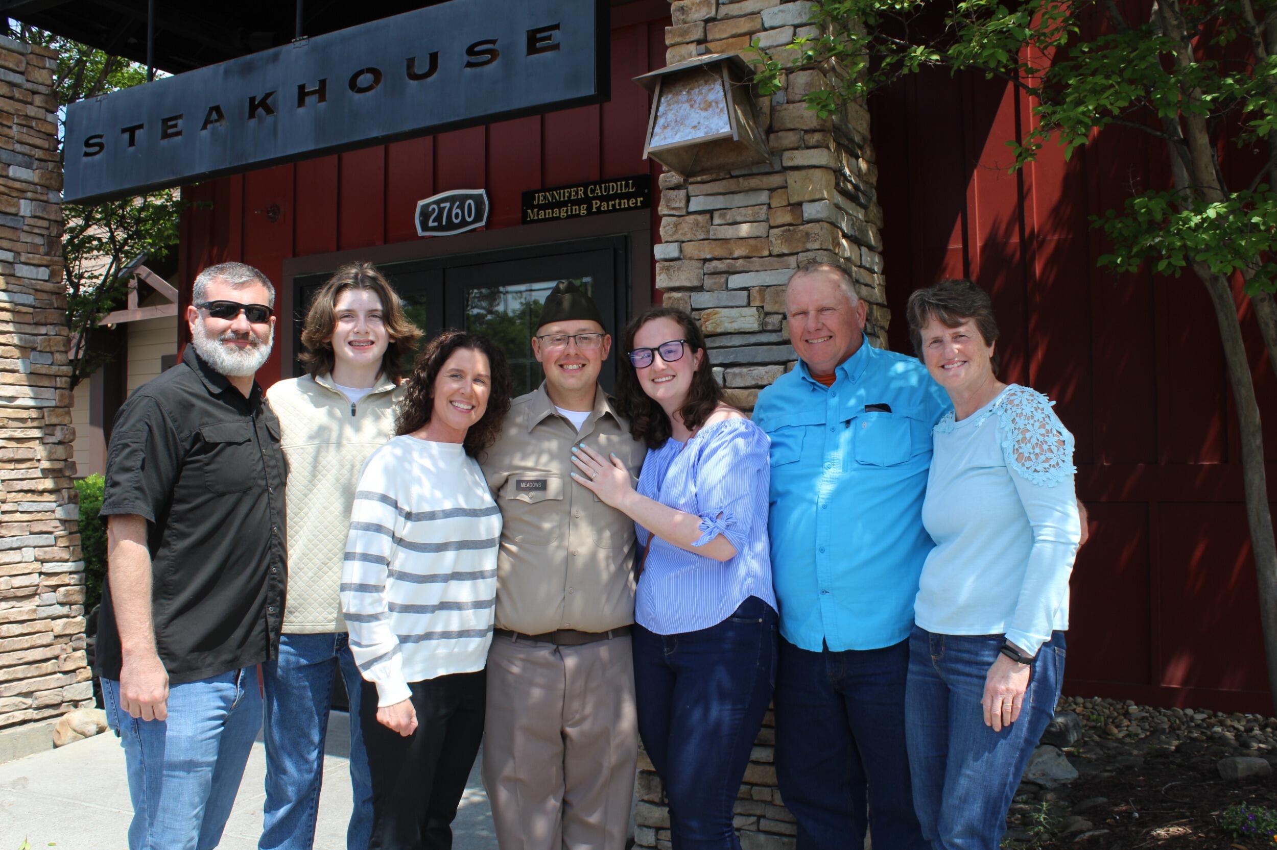 Our family was there!