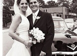 When Amanda Lamerato married Gregory Kelly at St. Vincent Ferrer Church, it was not the first time she had stood at the altar in a fancy white dress a