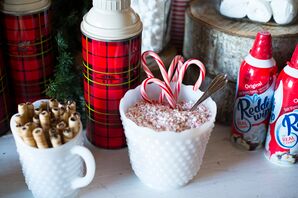 DIY Cocktail Hour Hot Chocolate Bar