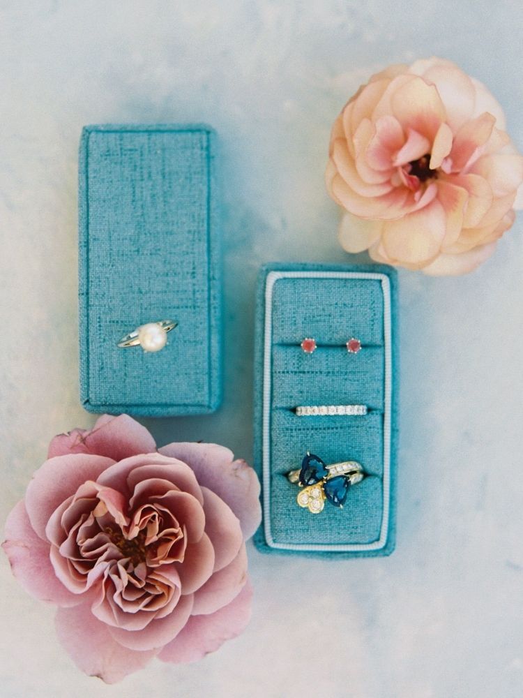 blue ring box