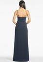 Sachin & Babi Paulina Gown - Navy Scoop Bridesmaid Dress - thumbnail - 3