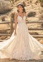 Lillian West 66251 A-Line Wedding Dress - thumbnail - 4