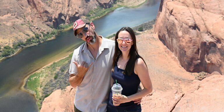 Sara & Clint Home Page Banner