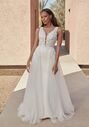 Adore by Justin Alexander Alima Fit-and-Flare Wedding Dress - thumbnail - 1