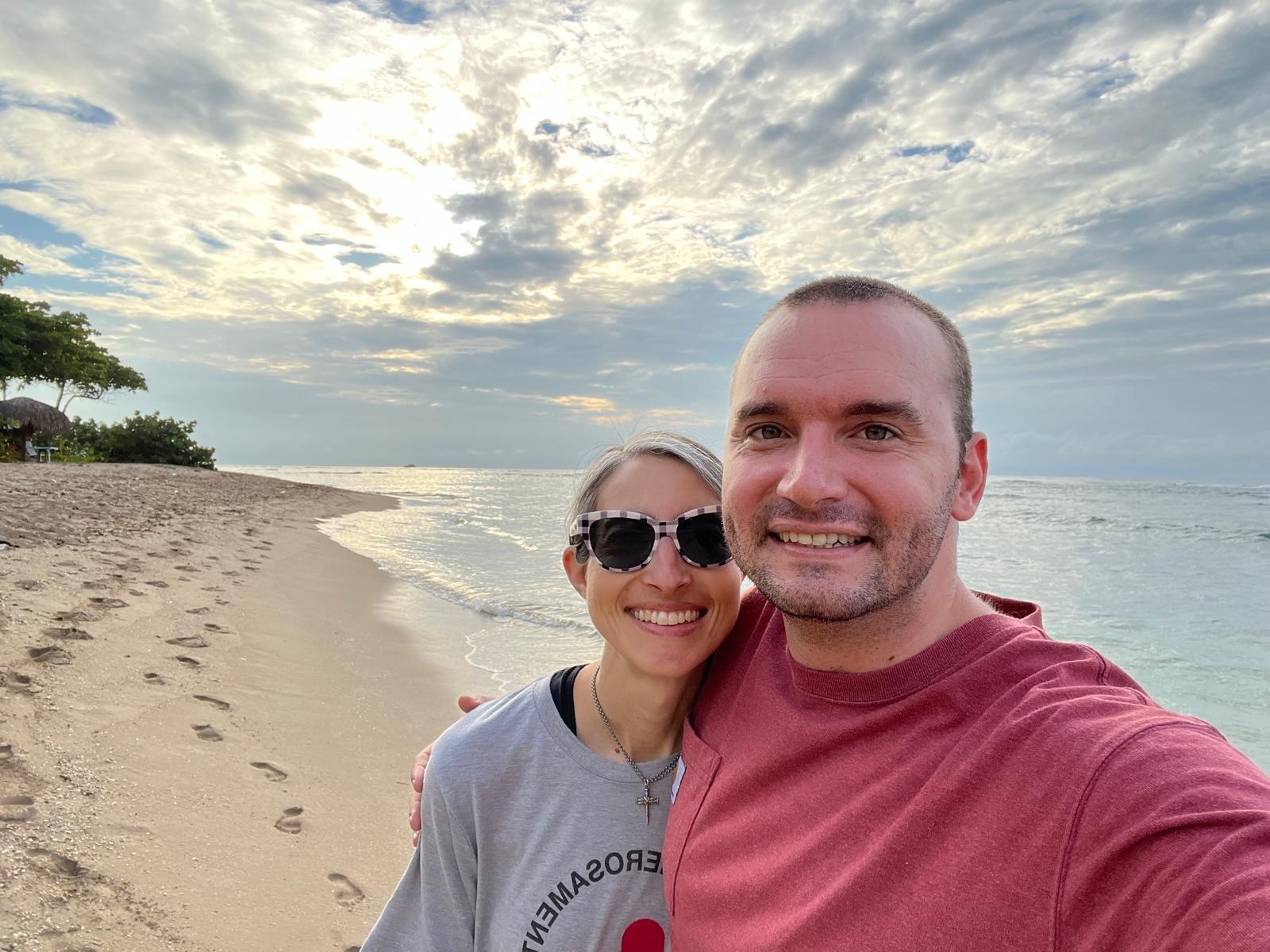 Morning beach walk, Costambar, DR