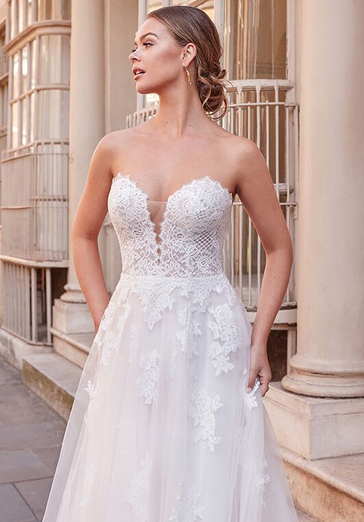 Adore by Justin Alexander Valerie A-Line Wedding Dress - 2