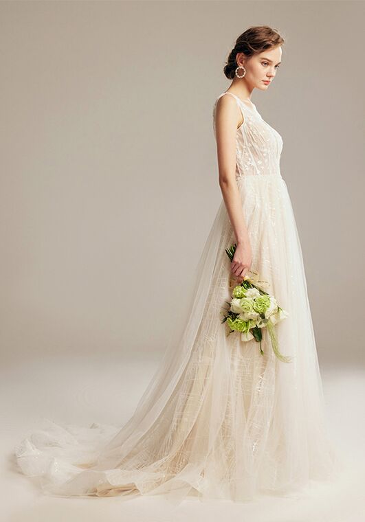 AW Bridal AW Lindy Wedding Dress A-Line Wedding Dress - 4