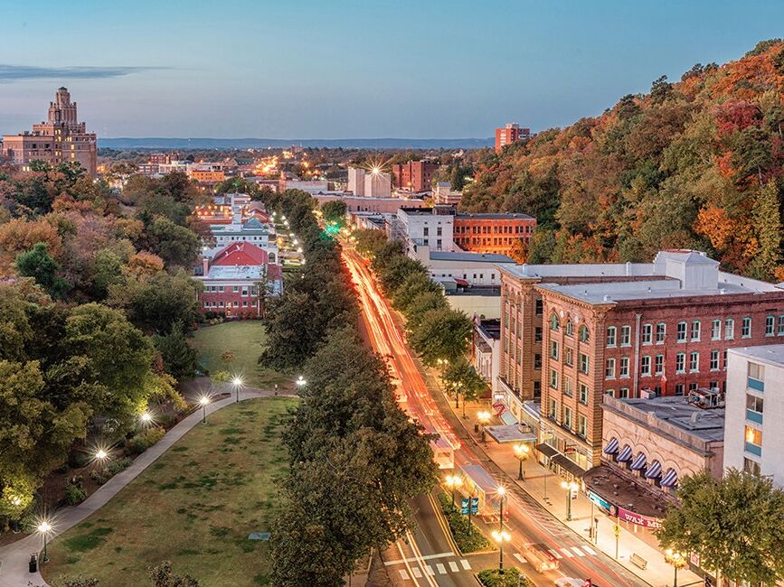 Picture of Downtown: Bath House Row, Hot Springs AR