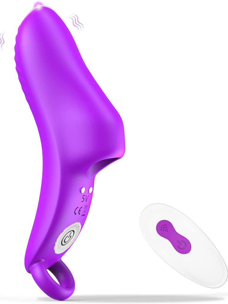 Finger vibrator from Amazon. 