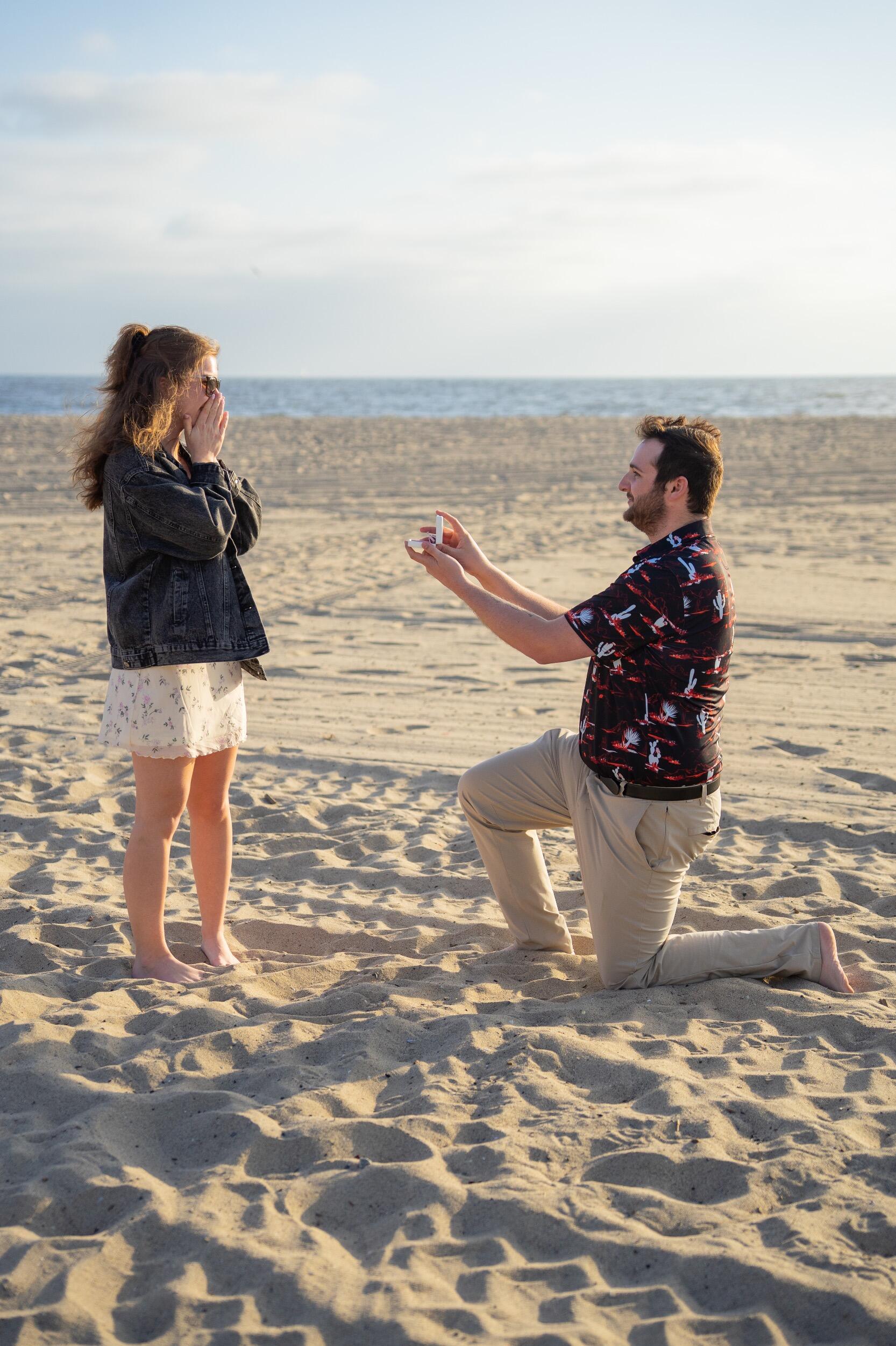 A few days into our trip to California, Ethan popped the question—and of course, Brooke said yes! Ethan checked all the boxes.
