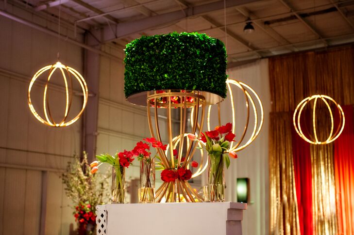 Gold Geometric Decor