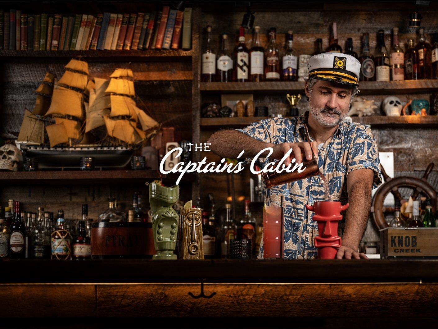 Picture of Sail the High Seas in a Captain's Cabin 