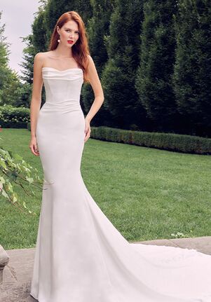 L'amour by Calla Blanche LA22105 Lucy Sheath Wedding Dress