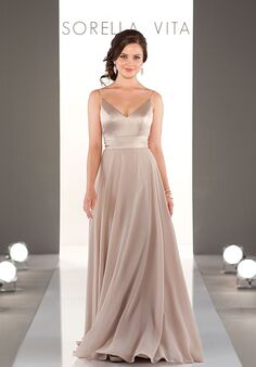 Sorella Vita 9088 V-Neck Bridesmaid Dress