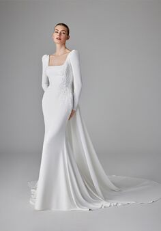PRONOVIAS MALLORY Mermaid and Trumpet Wedding Dress