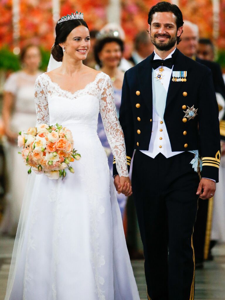 Princess Sofia's wedding dress
