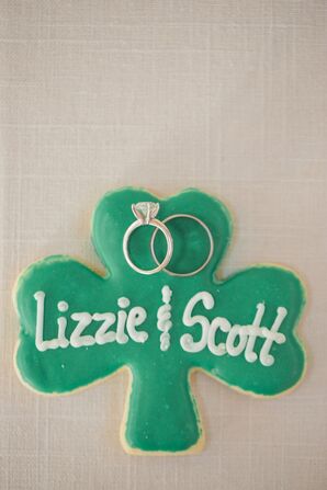 St. Patrick's Day Themed Wedding Dessert
